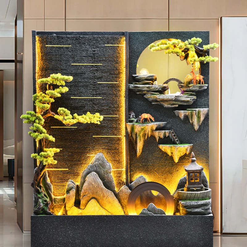 

Водяной экран Rockery, фонтан, ландшафт, коридор, гостиная, фотоперегородка