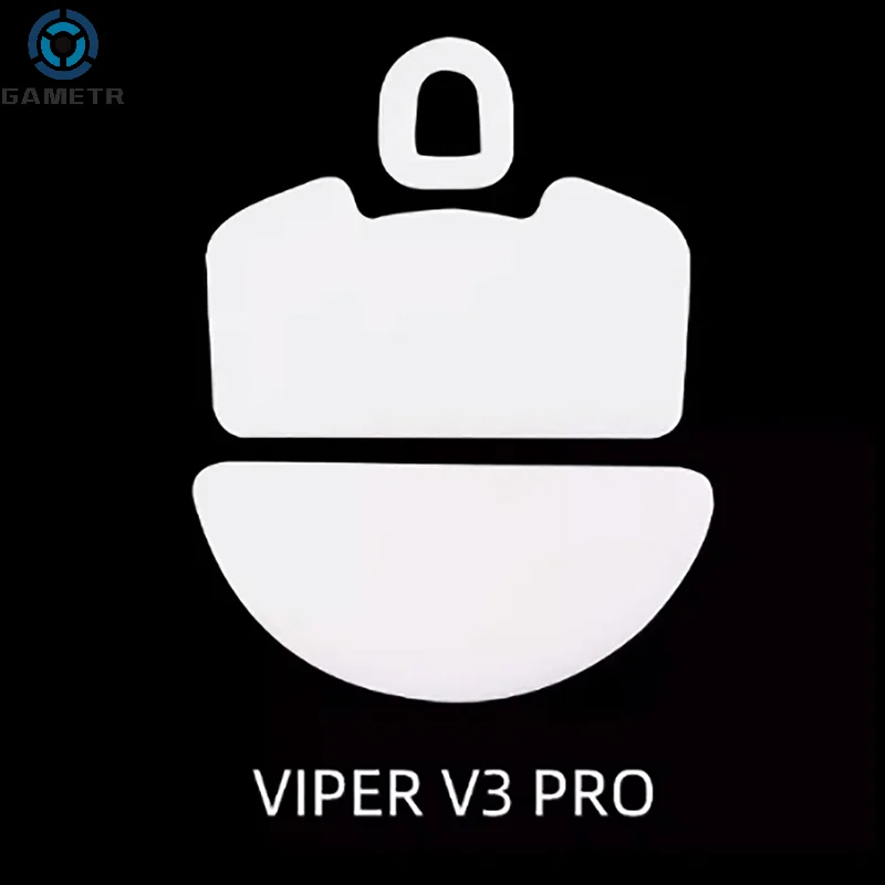 

1 комплект мыши Ice Version, скользящие ножки из ПТФЭ, новые коньки для мыши VIPER V3 PRO, Управление скоростью тормоза, глушитель, ножки для мыши