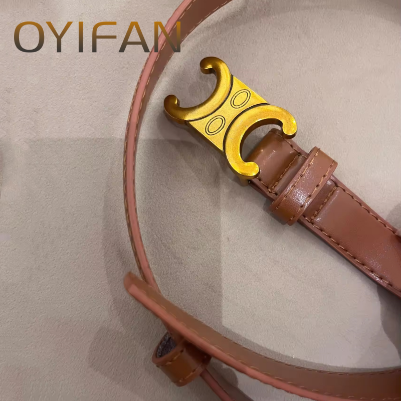 Summer women's belts Double C design fashion belts Match with dresses and jeans Fashionable and versatile