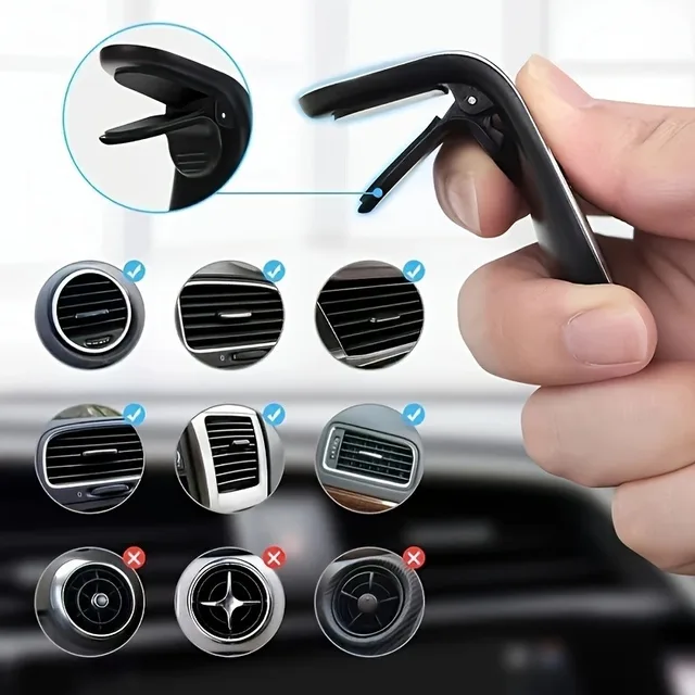 Magnetic Car Phone Holder Universal Air Vent Car Phone Mounts 4
