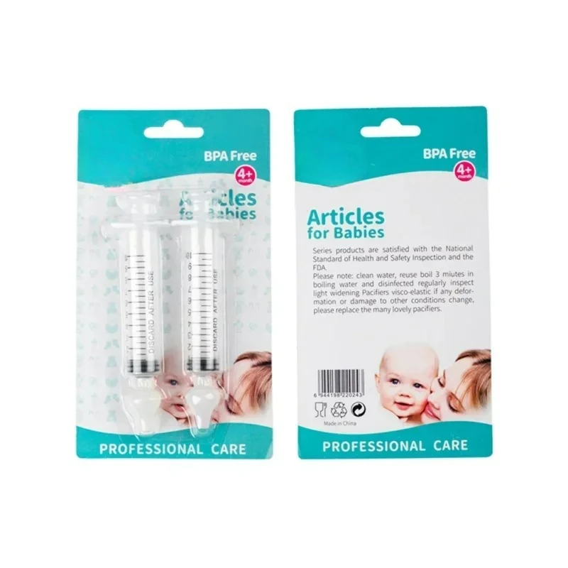 Needle Tube Nasal Aspirator 2Pcs 10ML
