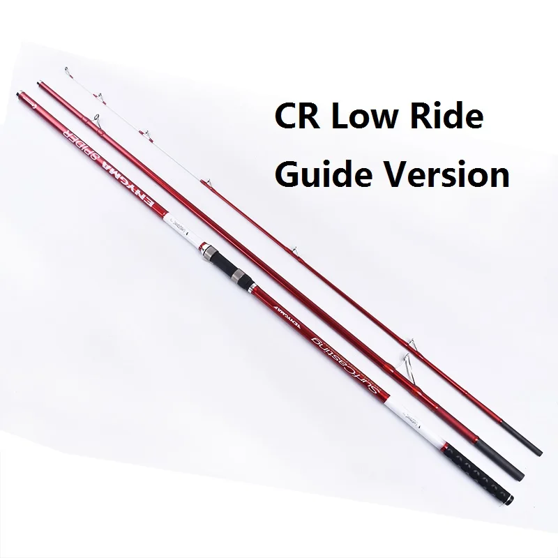 2PCS/Pack 4,20 M CW 100-200g Surf Casting Rod Schlanken Körper High-Carbon Faser 3 abschnitte CR KW Guide Ring Wahl Webo DPS Reel Sitz – Detail 2