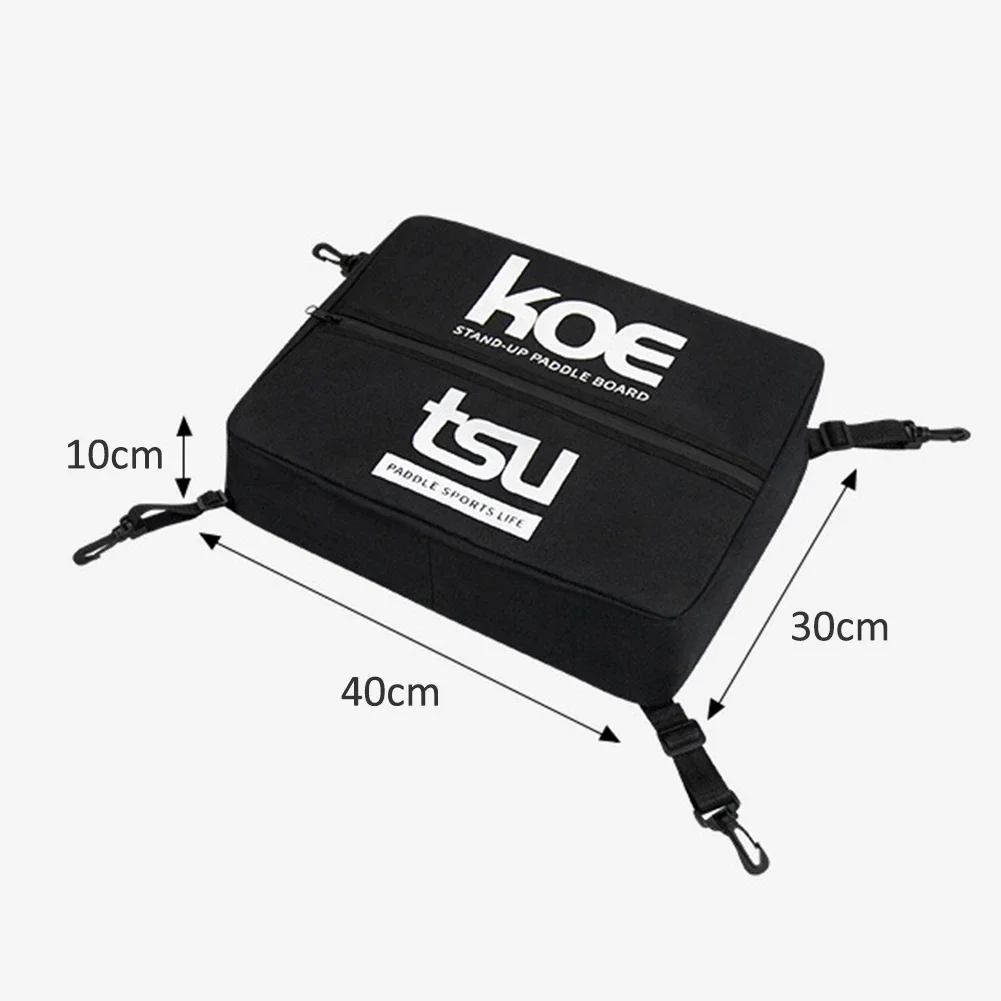 Portable Stand Up Paddle Board Storage Bag Sealed Zipper Paddle Board Deck Bags Lightweight with Fixing Buckle Kayak Accessories