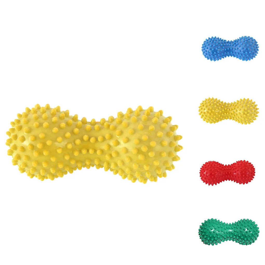 

Peanut Spiky Massage Balls Trigger Point Foot Roller Relief Pain Muscle Relax Massage Ball