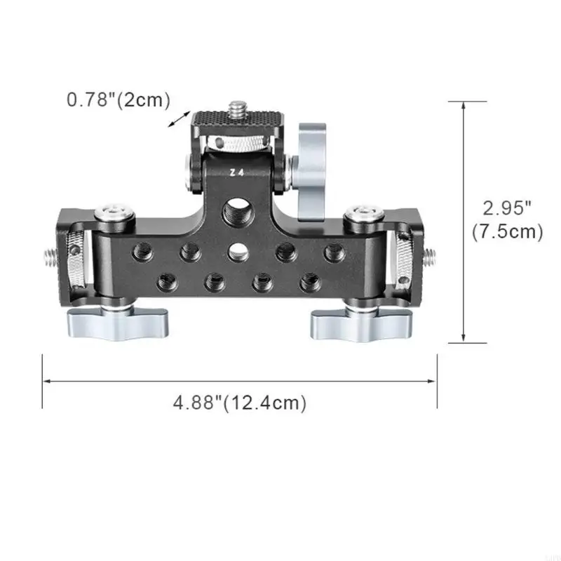 A3PD Multifunctional Phone Holder Adjustable Extension Stand 1/4 3/8 PTZ Mount