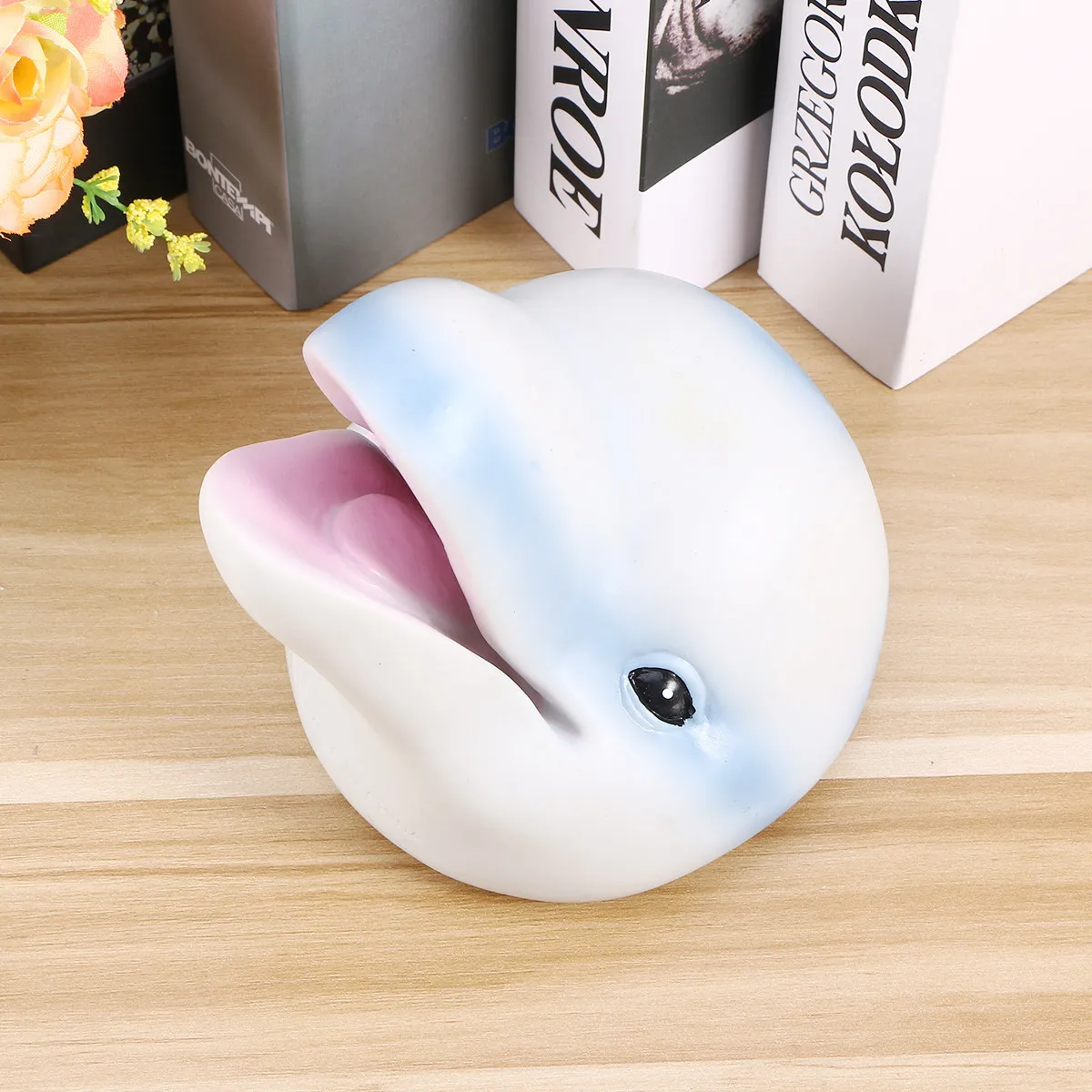 1Pcs 돌고래 손 인형 어린이를위한 플라스틱 현실적인 역할 놀이 어린이 손가락 물기 게임 파티 액세서리 상상력 놀이 선물