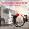 Truck EBS ISO 7638 OBD2 Trailer Diagnostic Adapter Cable for Bosch ,for Autel, for Autocom and Many Other Truck Vehicles 1