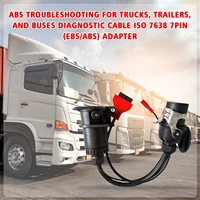 Truck EBS ISO 7638 OBD2 Trailer Diagnostic Adapter Cable for Bosch ,for Autel, for Autocom and Many Other Truck Vehicles 1