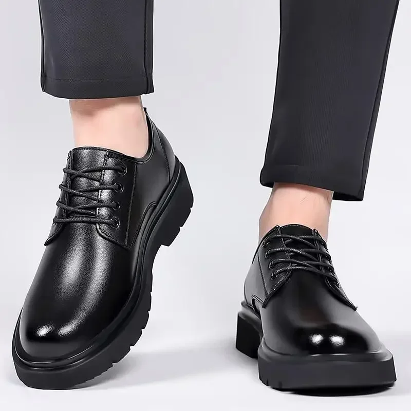 

Derby Shoes Fashion Classic Men's Business Formal Wear Shoes Party Italian Formal Shoes