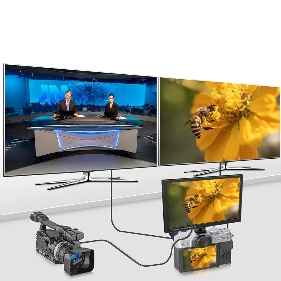 SDI HDMI   ī޶ DSLR ʵ , SDI/HDMI Է, 1024x768   ÷, 3G SDI/HDMI  ƿ , 7 ġ