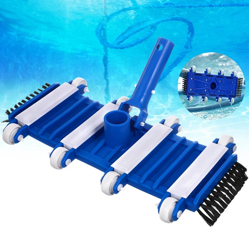 

Swimming Pool Brush Suction Vacuum Head Accessory Vaccum Cleaner Cleaning Accessories Swimming Pool Brush Suction Vacuum Head