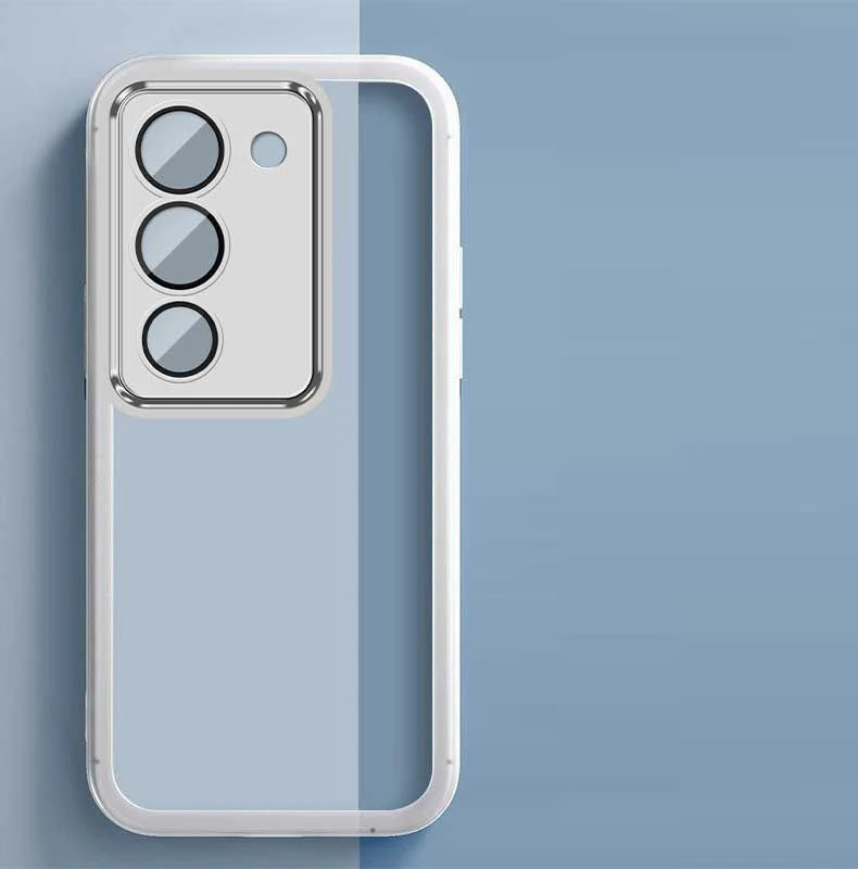 Shookproof Plating Silicone Back Cover - Durable Protective Phone Case