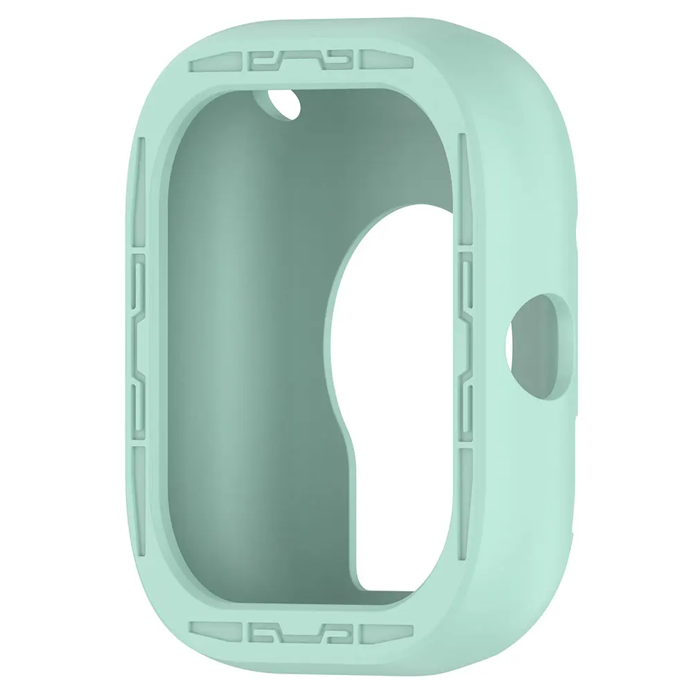 Silicone Watch Strap with Shockproof Protective Case and Screen Protector Cover