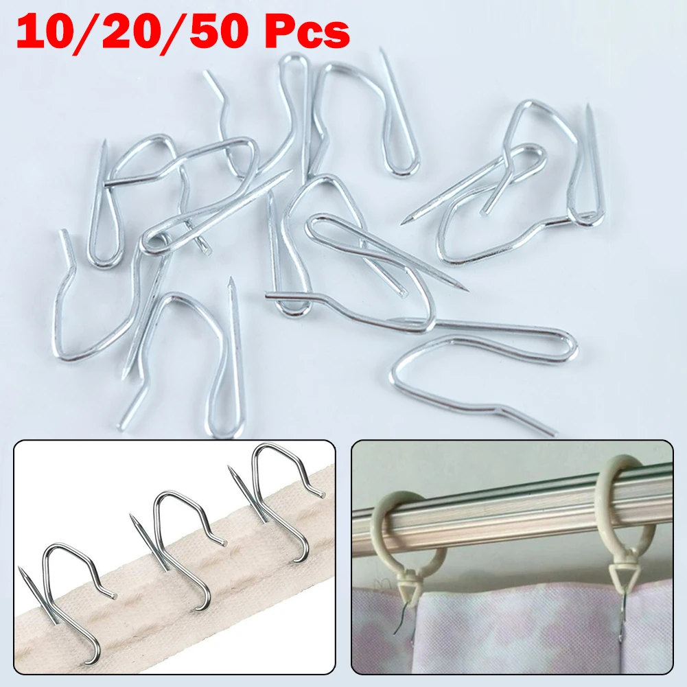 1pcs Urtain Hook Metal Pin S Hook Curtain Hook Home Curtain, 40 OFF