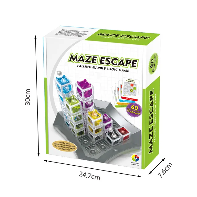 Desktop Logic Game Gravity Maze Escape Ball 3D Three-dimensional Ball Children's Concentration Training Game 2