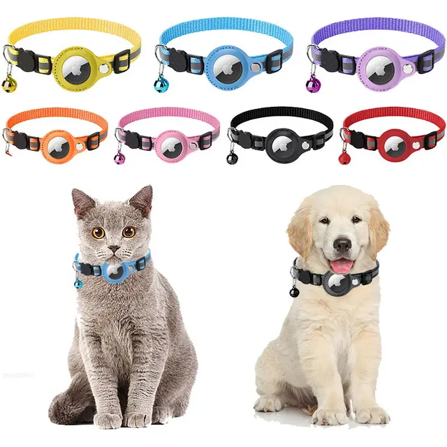 tui Airtag pour animaux de compagnie collier pour chats localisateur intelligent moniteur portable Bluetooth Anti