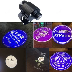 IP65 Waterproof Gobo Logo Advertising Projector 40W 60W 80W 100W Stationary and Rotating Customized Reminder Warning Sign Light