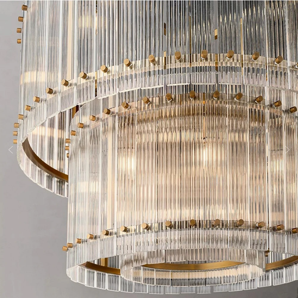 Retro American Ceiling LED Chandelier Lighting