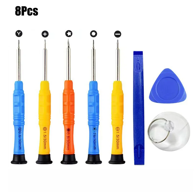 

8 шт., портативная отвертка для замены экрана