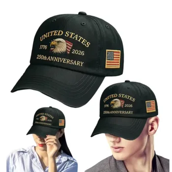 USA United States 250th Anniversary Hat Printed 1