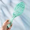 Hollow Out Wet Curly Hair Brushes Detangling Hair Comb Hair Brush 2