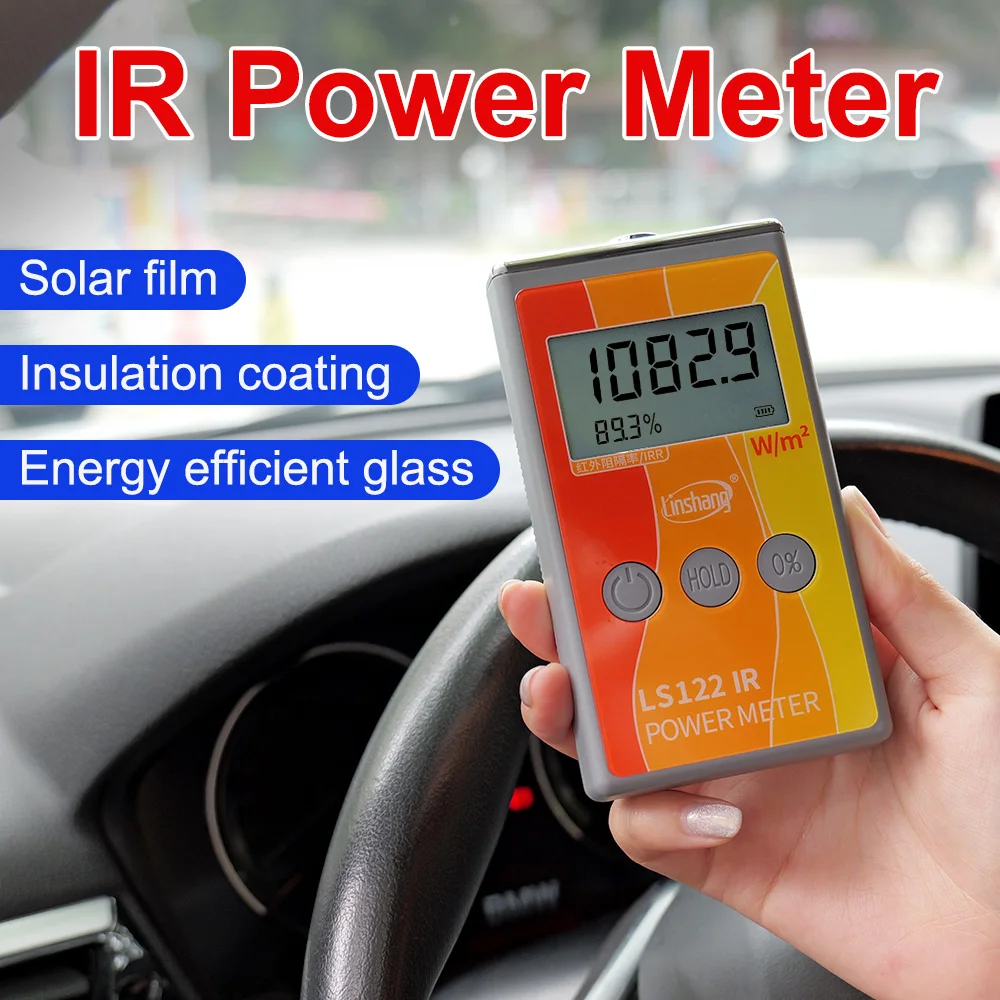 Advanced Window Tint Tester for Measuring IR Infrared Power and Rejection Rate 3