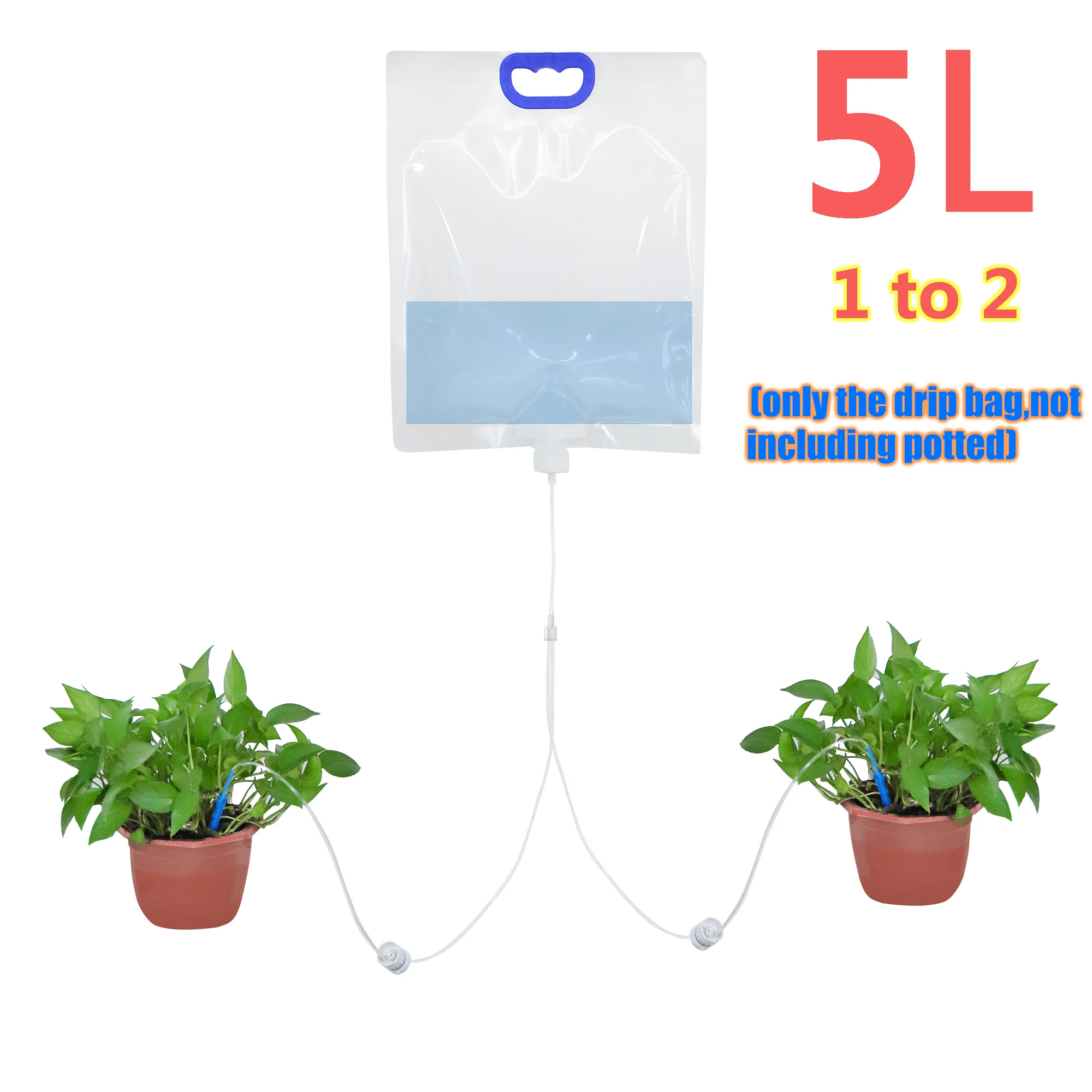 Automatic Indoor Plant Watering Kit with Self-Watering Spike System
