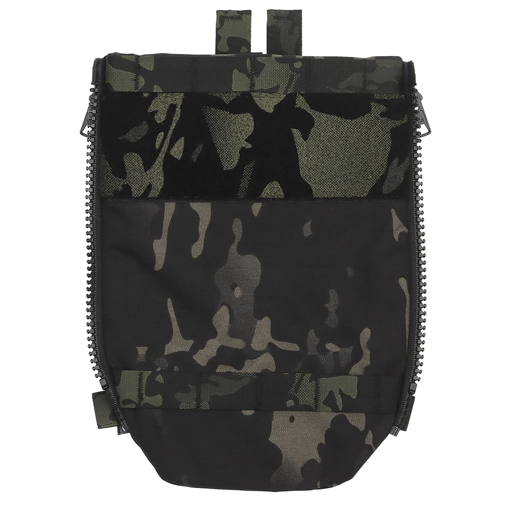 Tactical Hydration Vest with Side Zipper Storage