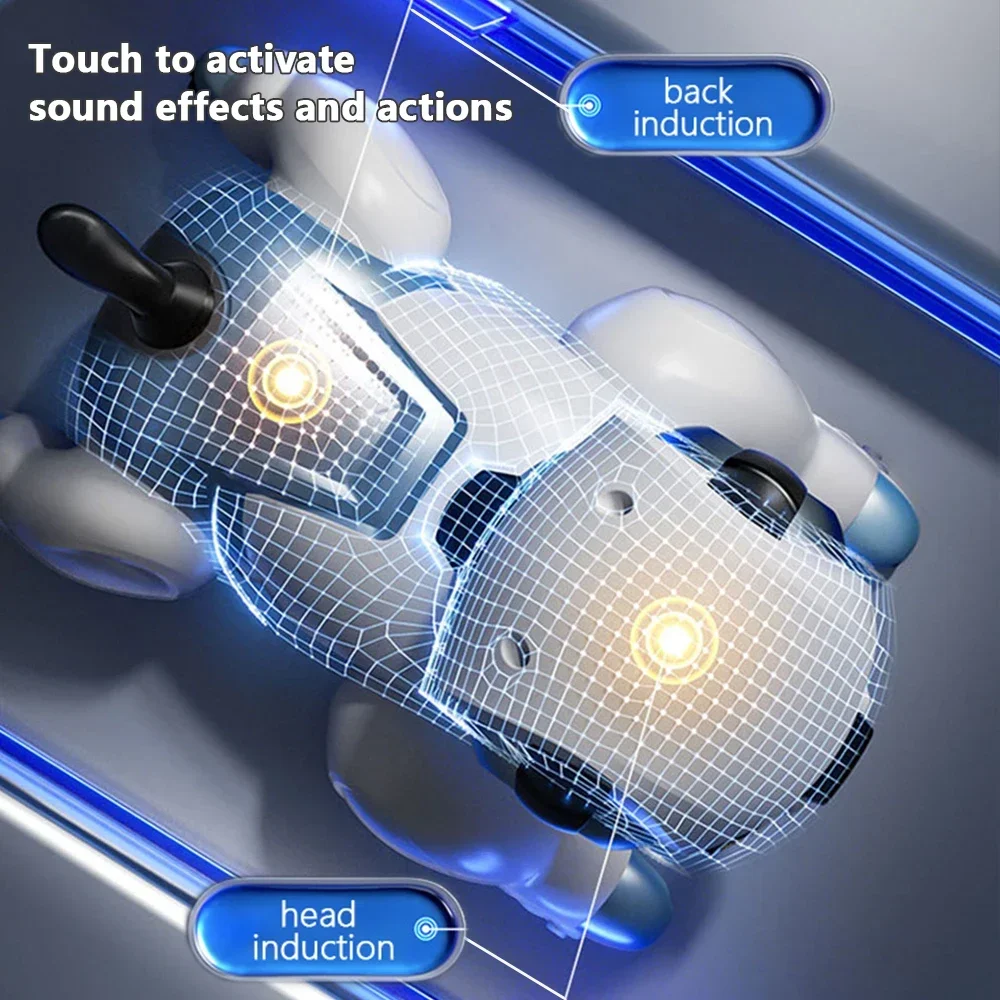 AT Smart Robot Dog Dance Voice Command Touch Control Toys Interactive Cute Robots Dog Electronic Pets Toy Kids Christmas Gift 3