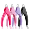 Professional Fake Nail Cutter Nail Clippers Straight Edge Acrylic Nail Clipper Tips Manicure Guillotine Cut False Nails 1