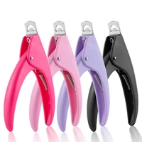 Professional Fake Nail Cutter Nail Clippers Straight Edge Acrylic Nail Clipper Tips Manicure Guillotine Cut False Nails 1