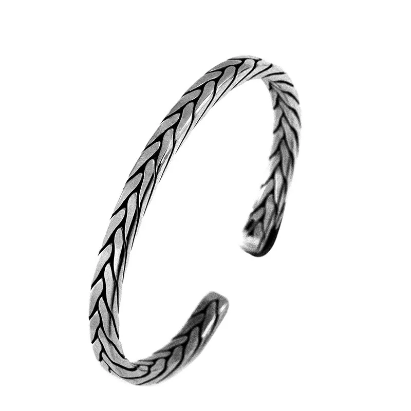 Brazalete De Plata De Ley 925 Para Mujer, Joyería Directa De Fábrica De