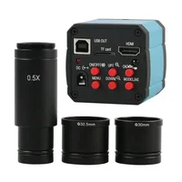 4K 2K 48MP 1080P 55MP HDMI USB Electronic Eyepiece Video Microscope Camera Mounting Size 23.2mm With Ring Adapters 30mm 30.5mm 2