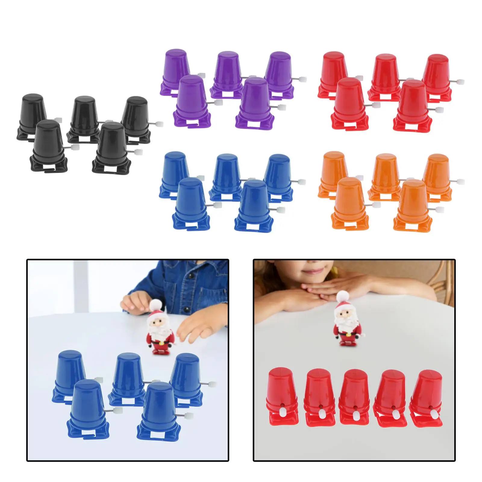 5Pcs Walking Toy Movement Wind Up Toy DIY Crafts Clockwork Legged Robot Kids Clockwork Toy For DIY Projects Arts