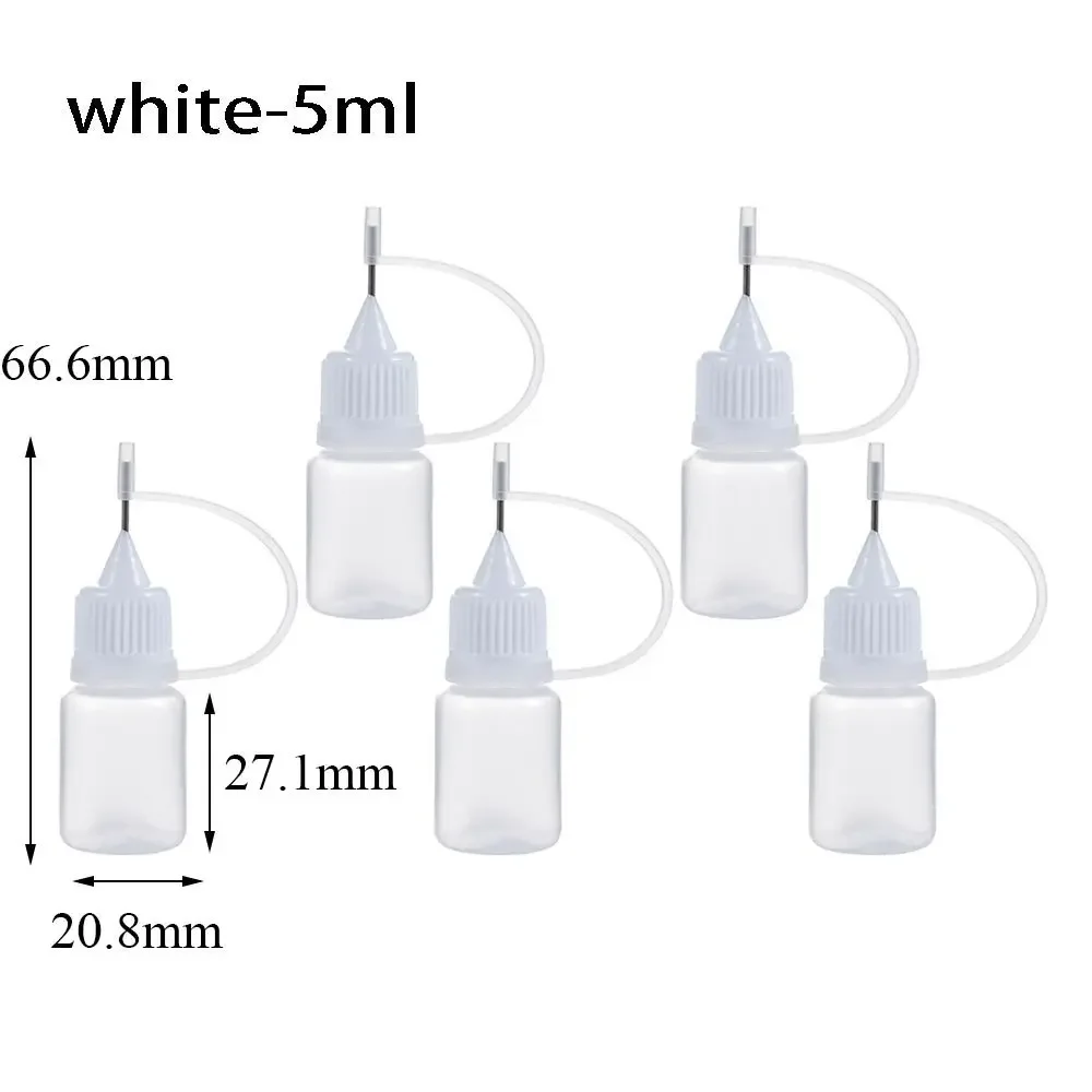 Reusable Precision Tip Glue Applicator Bottle for Paper Quilling and Crafting