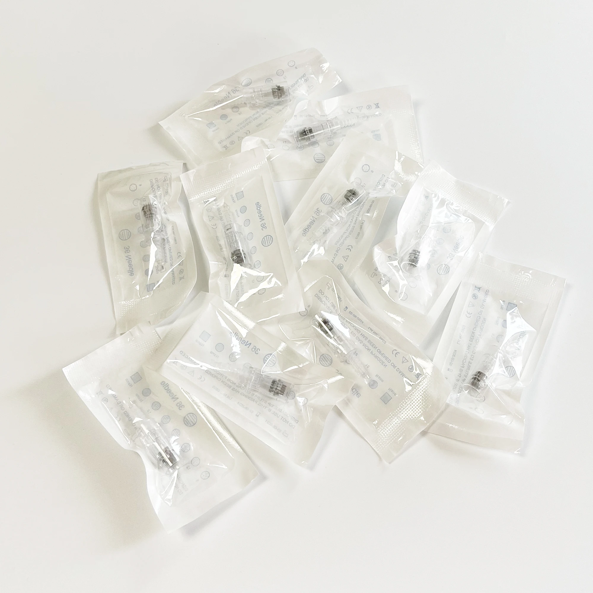 Microneedling Needle Cartridge Microneedling Cartridge Facial Needles Bayonet Needle 9/12/36/42 Pin Nano Bayonet Derma Pen Needles Microneedling Cartridge Tip MicroNeedle For N2/M5/M7/A1/A6 E30 MYM Hyt.pen Head