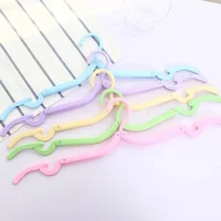 Portable Travel Folding Coat Hanger  Home Take Out Plastic Non-slip Outdoor Travel Multi-functional Magic Drying Coat Hanger 1