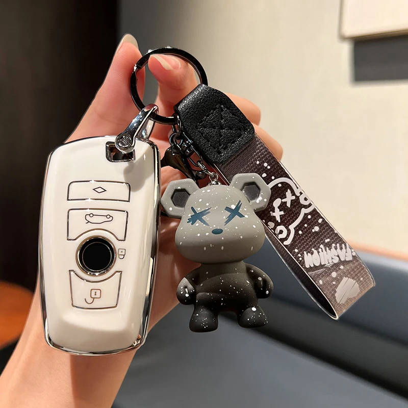 Luxury TPU Car Remote Key Case Cover - Premium Auto Accessories