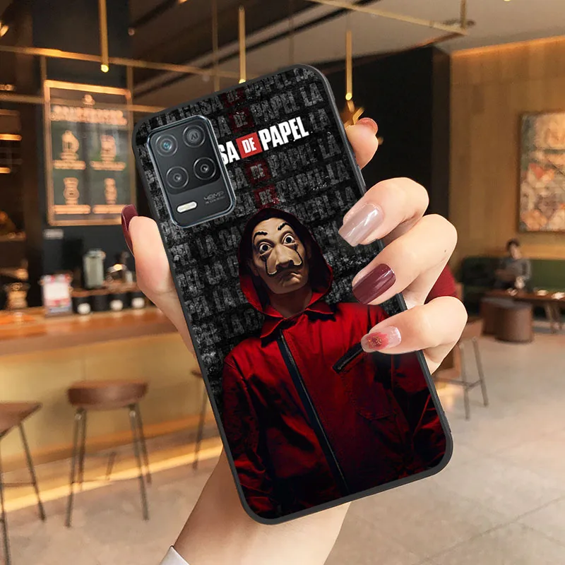 Money Heist Paper La Casa de papel Phone Case for OPPO Realme 8 7 6 Pro 7Pro  6i 6S C3 C21 C21Y C11 C15 C20 C25 X3 SuperZoom cases for oppo cases