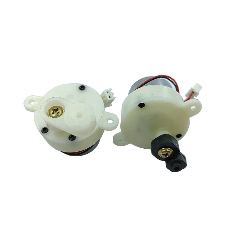 마이크로 24mm 기어 모터 300RPM, 편심 휠 저속 기어드 감속기 12RPM 모터, 로봇용, 3V 3.7V 5V 7.4V 사용 가능