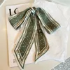 Narrow Multi-Function Thin Scarf Letters Print Decorative Handle Bag Ribbons Neckerchief 5