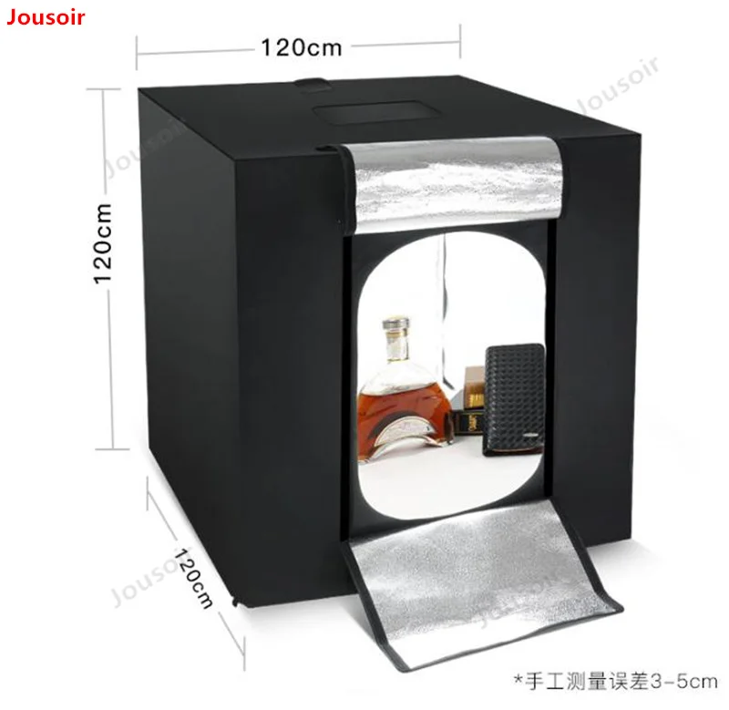 LED120cm light box large studio professional still life shooting soft light box photography set product photo CD05 T03