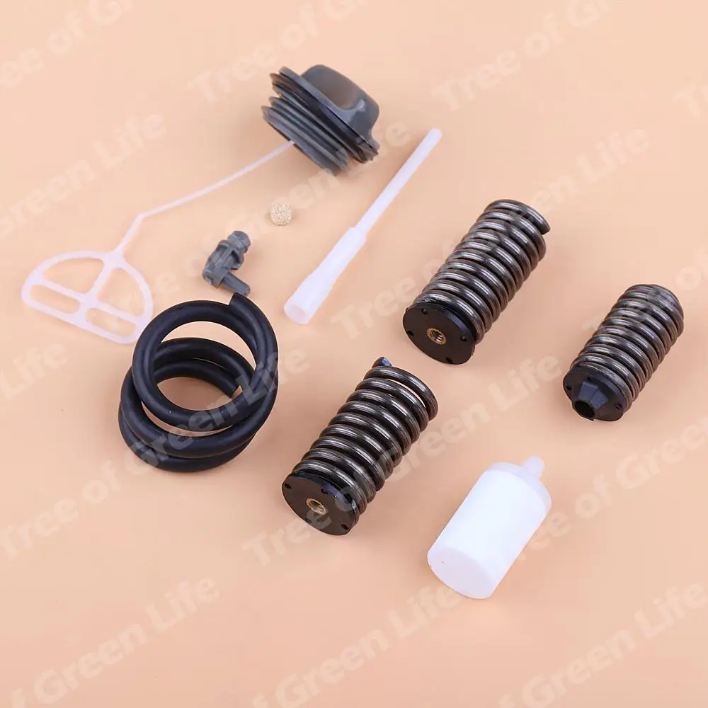

AV Spring Buffer Set For Husqvarna 362 365 371 372 Fuel Filter Line Oil Tank Cap Vent Kit Chainsaw Spare Parts бензопила