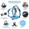 Dog Harness and Leash Combo, Escape Proof No Pull Vest Harness, with 5 Feet Leash, Reflective Adjustable Soft Padded Pet Harness 4
