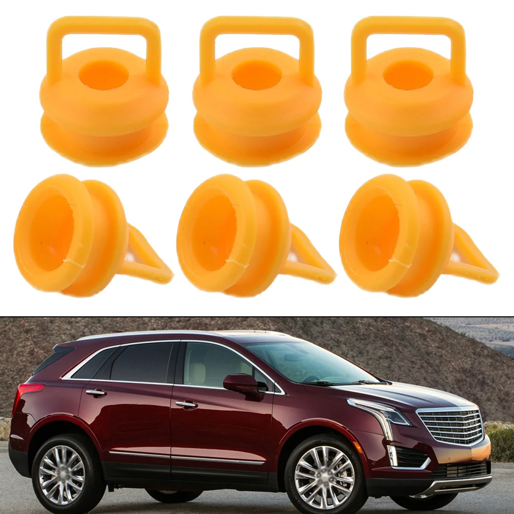 

6pcs AT Transmission Gearbox Shift Cable Linkage Bushing Rubber Sleeve Repair Kit Bushing Kit For GENERAL MOTORS 15276979