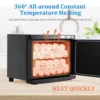 Warmer Cabinet with LED Light - JXSDLIY 23L Large Capacity Towel Cabinet for Bathroom 2-in-1 Professional Hot Towel Wa 6