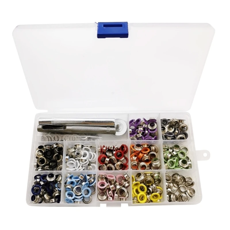 

Grommets Eyelet and 360Sets 0.24in Eyelets for Repairing and Decorating