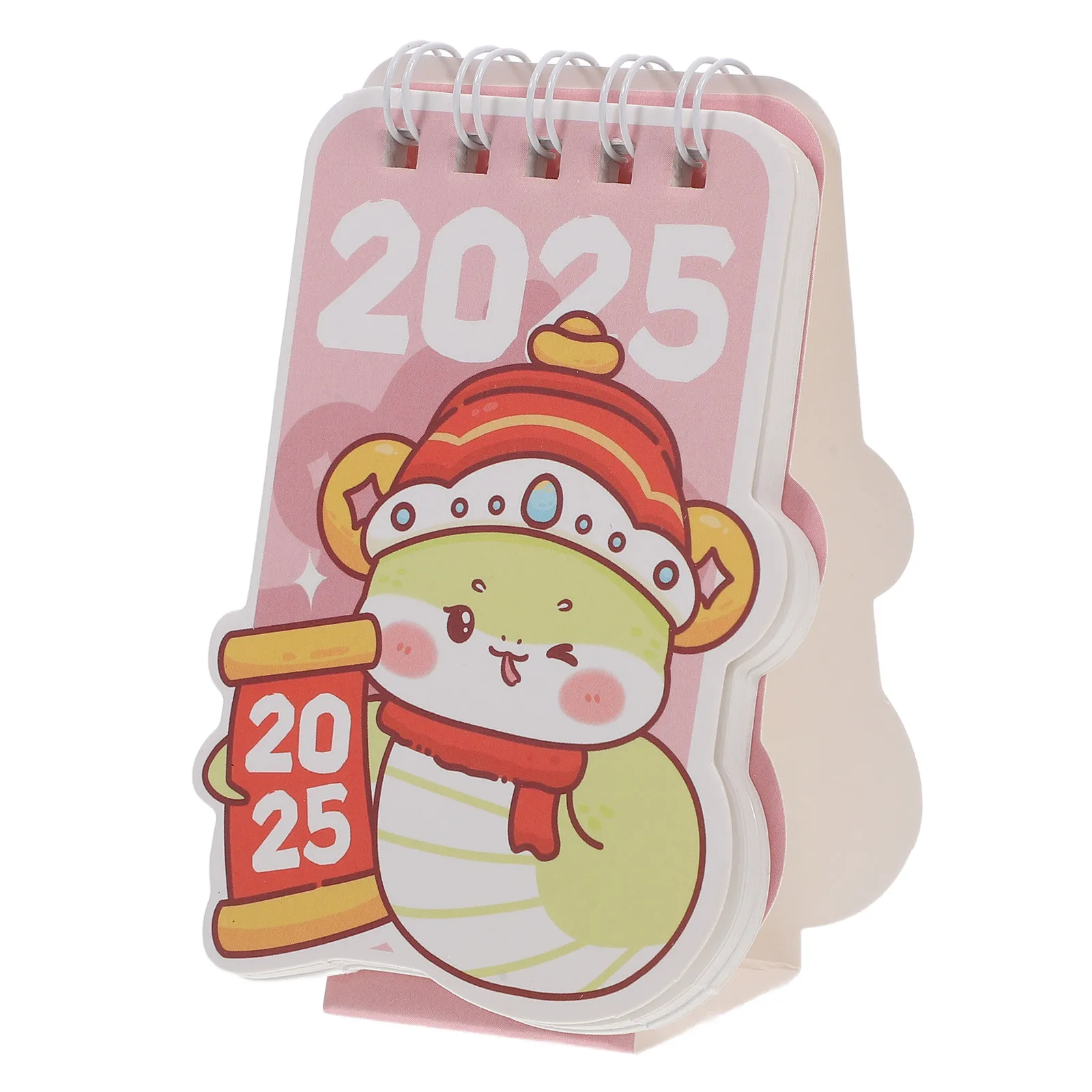 책상용 사무실 달력 2024-2025 월, 주, 날짜 레이아웃이 있는 소형 스탠딩 달력 접이식 베이스 데스크탑 장식 홈 용품