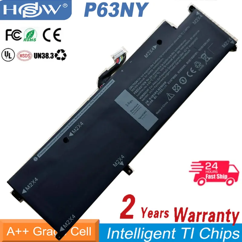 

XCNR3 7.6V 43WH Laptop Battery For Dell Latitude 13 7370 Ultrabook N3KPR P63NY WY7CG