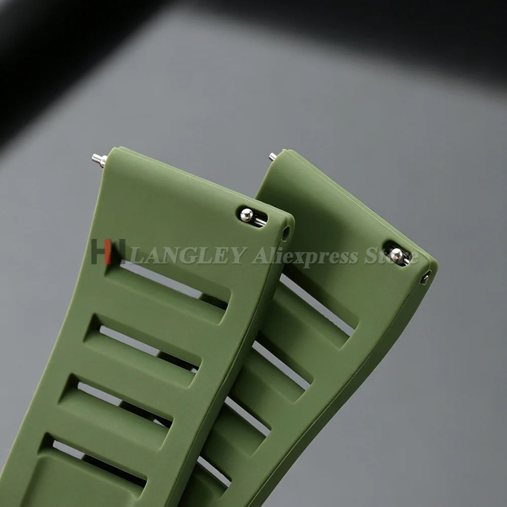 Universal Silicone Quick Release Watch Bands - Adjustable Rubber Strap